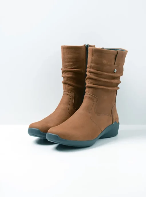 Luna - cognac nubuck