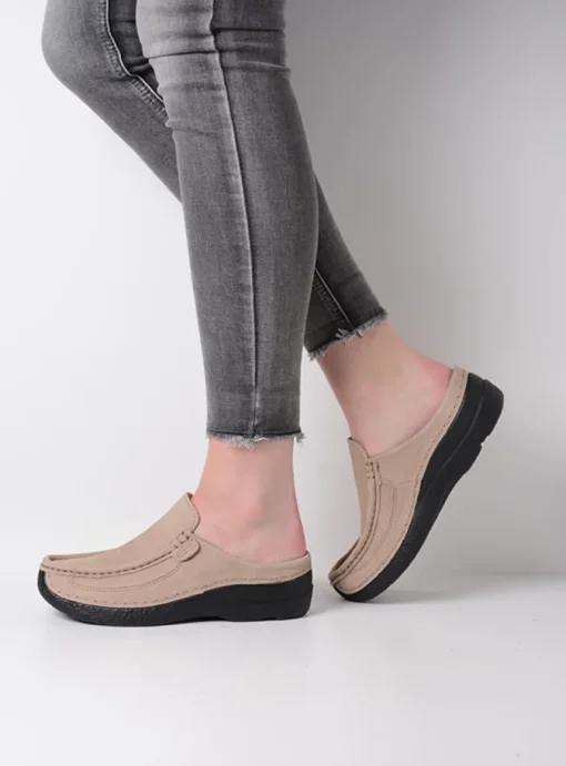 Roll Slide - safari nubuck